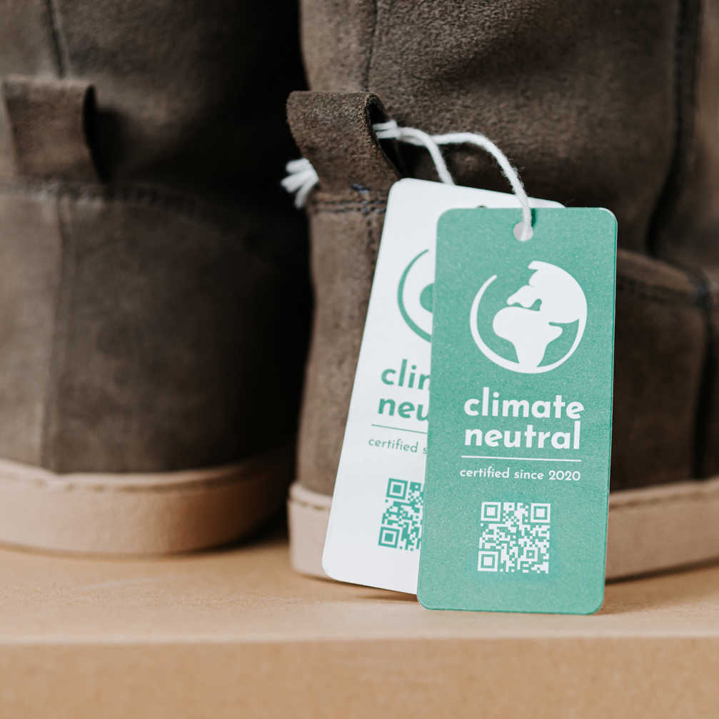 Shoes With Climate Neutral Label
