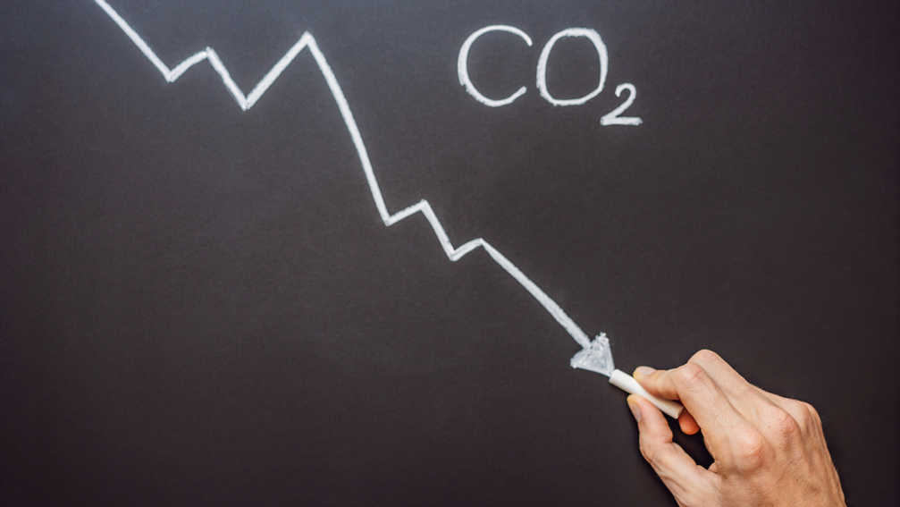 Reducing Co2 Levels Graph Of The Decline In Carbon